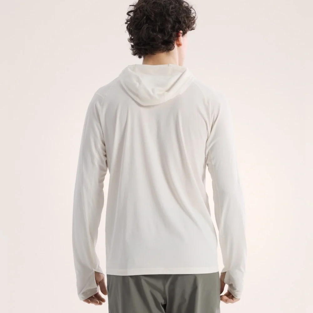 ARCTERYX Men’s Cormac Lightweight Hoody White Arctic Silk Sz XL READ - Picture 2 of 16
